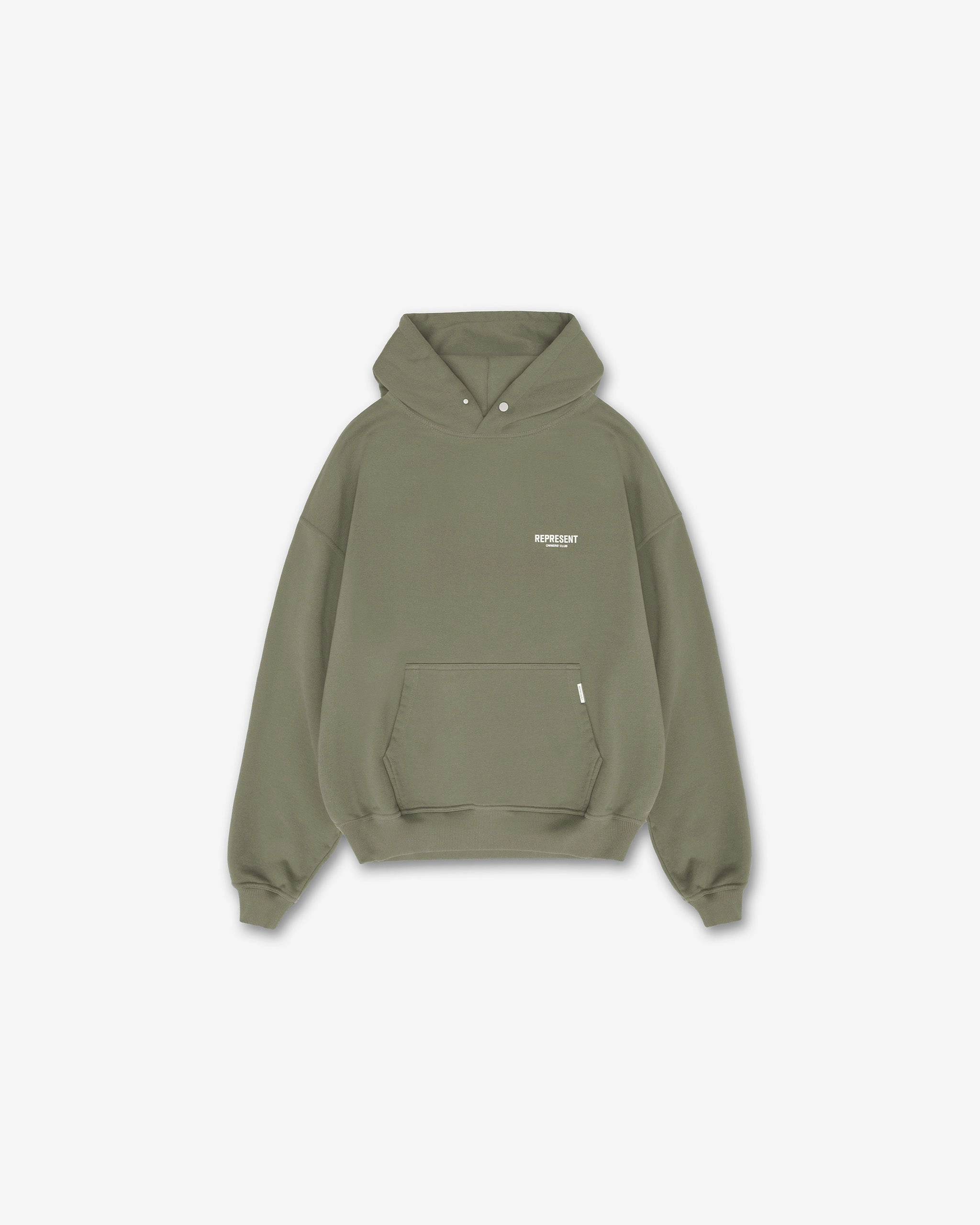 Weekend Casual Outdoor Activity Represent Owners Club Hoodie - Olive