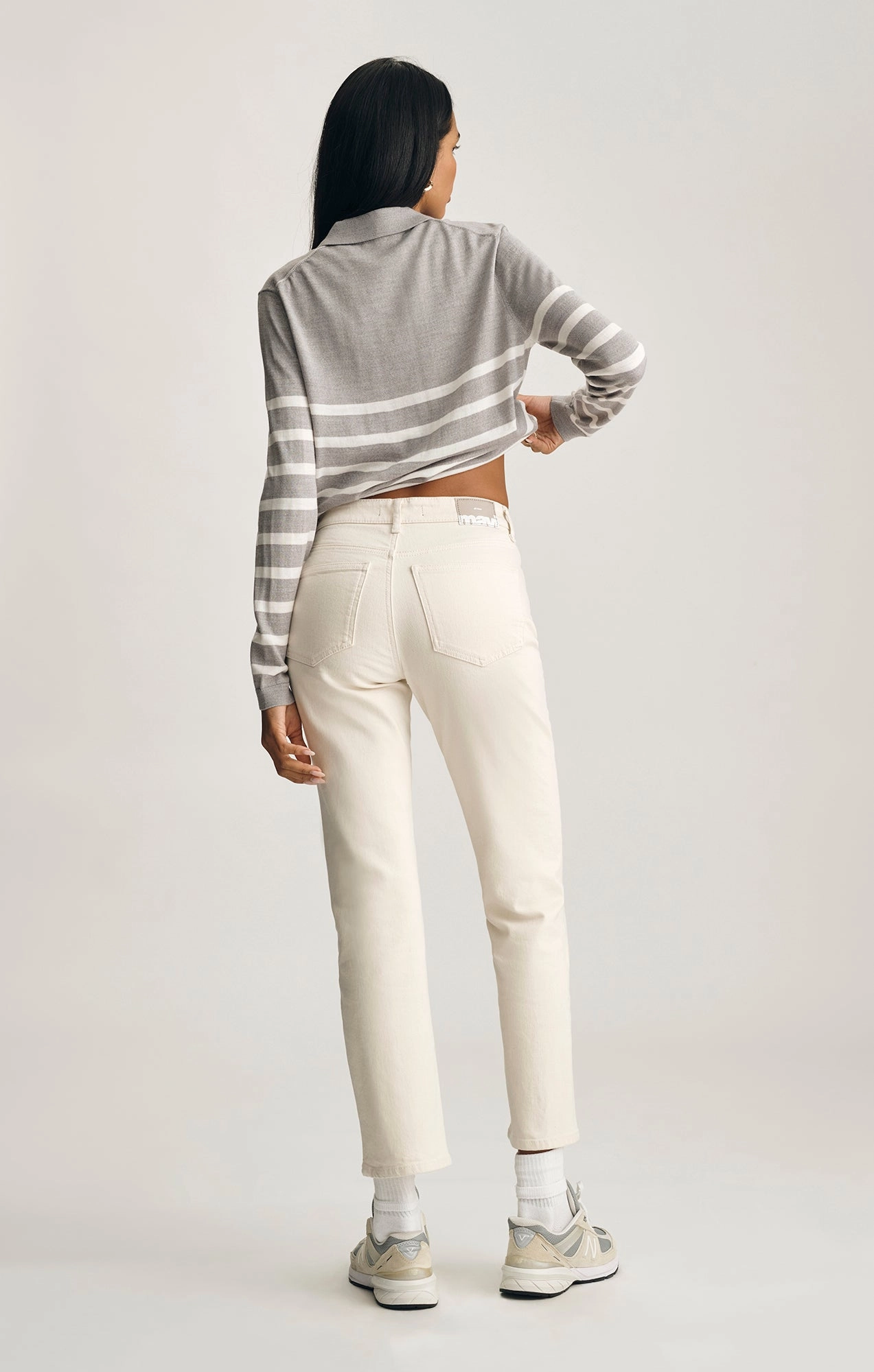 Casual Friday Versatile NEW YORK STRAIGHT LEG IN BEIGE CLASSIC BLUE