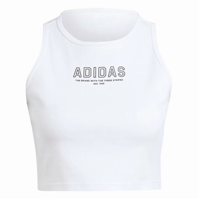 Articulated Knees Sealed Seam Construction adidas - Women's Last Days of Summer Crop Top (IR8374)