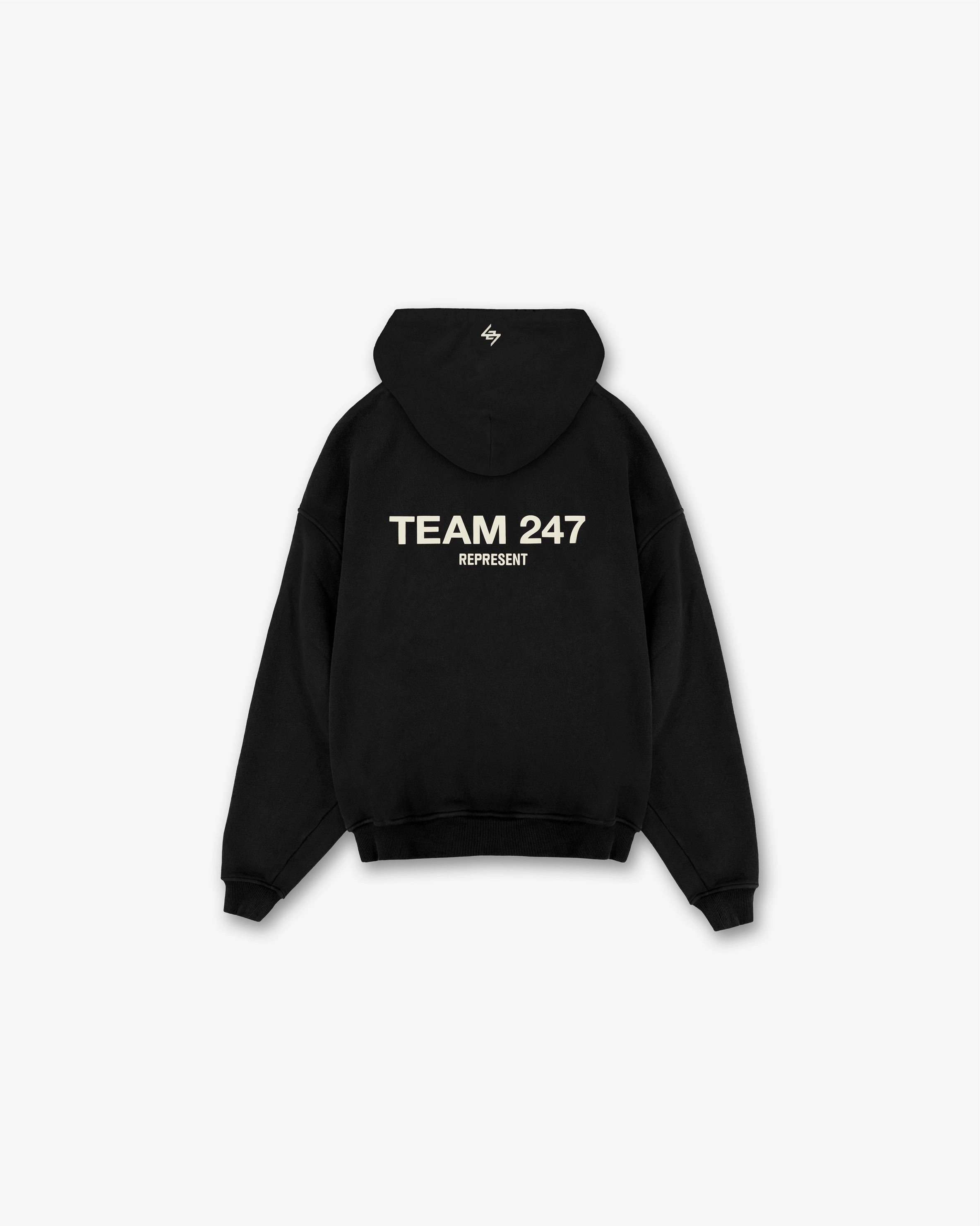 Team 247 Oversized Hoodie - Black Carnival wear individuality