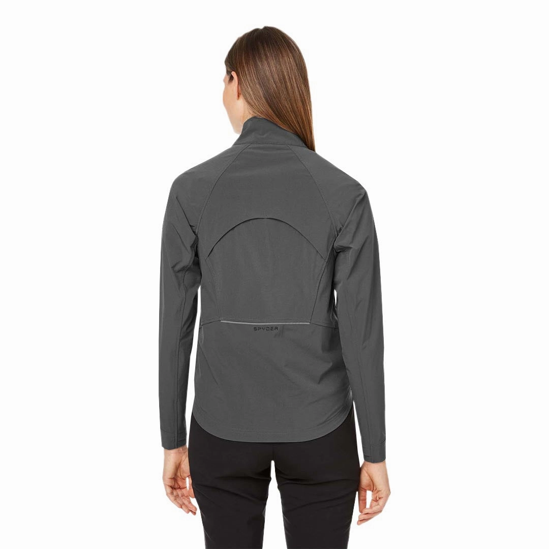 Spyder - Women's Glydelite Jacket (S17919 PR) Water Repellent Fabric Non Bulky Profile