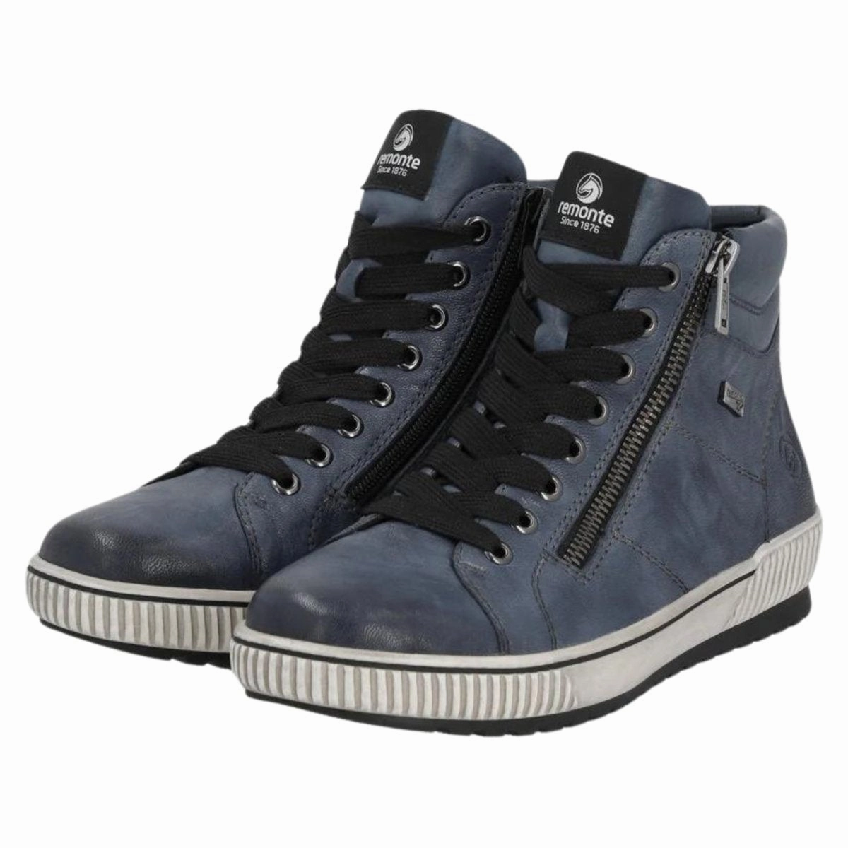 Rieker Women's D0772-14 Baltik/Royal Waterproof ShockAbsorbing