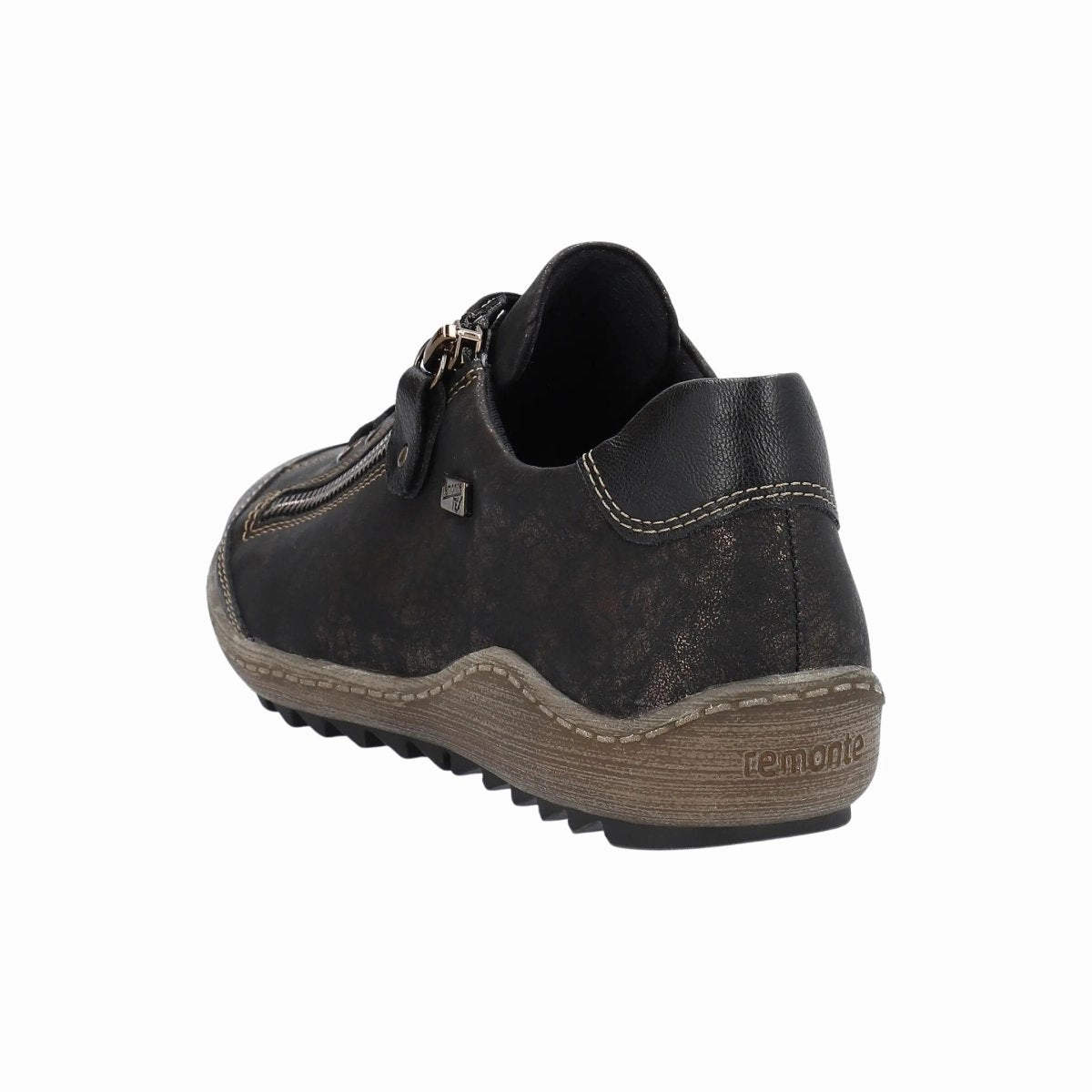 Boosted flair Athletic Support Rieker Women's R1402-07 Black/Antique