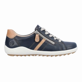 Rieker Women's R1432-14 Navy/White Lace Secure