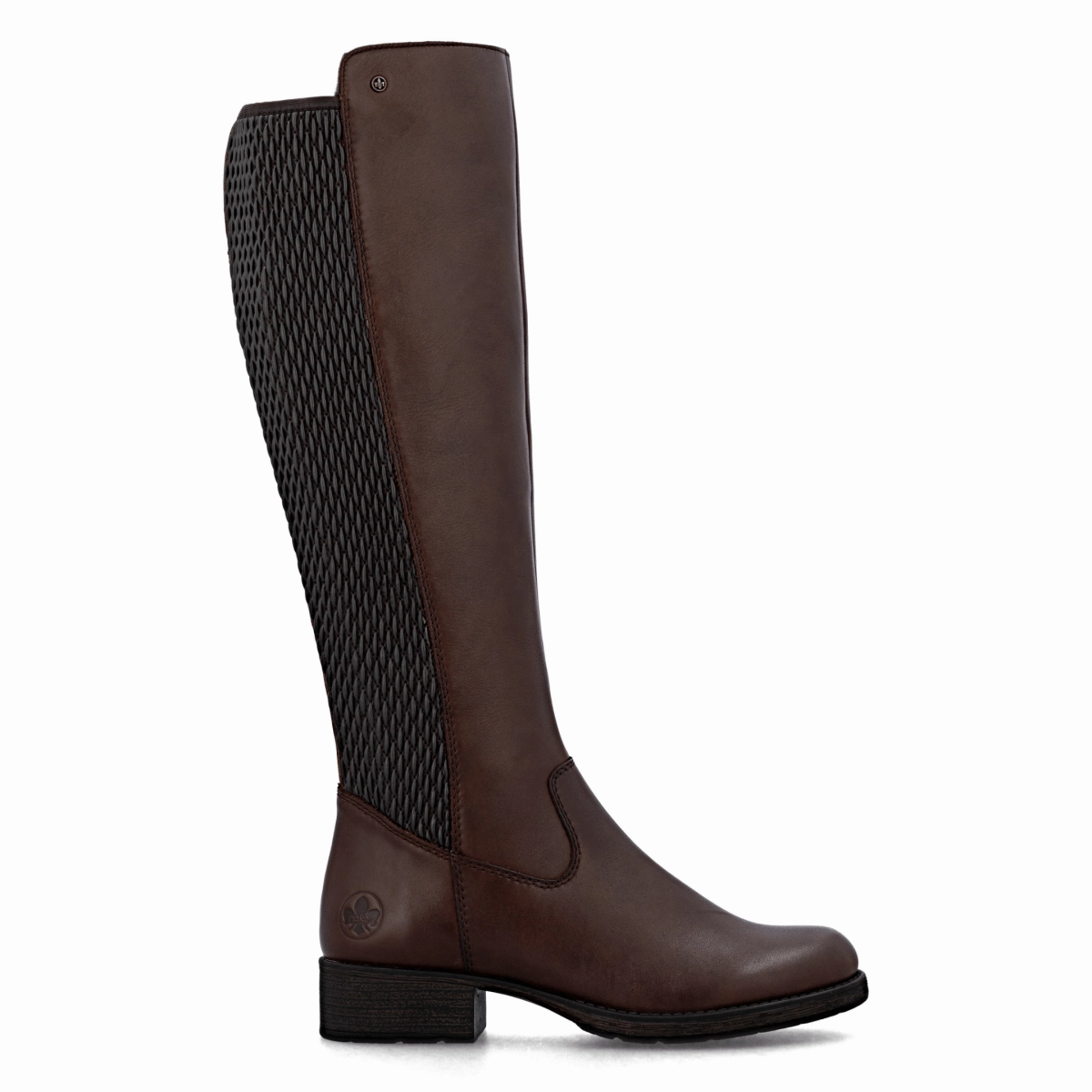 Terrain Tested Shock Absorbing Urban Traveler Rieker Women's Z9591-27 Faith Ebony Leather