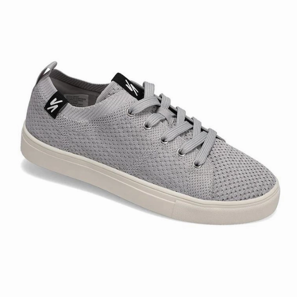 Rival Women's Ace Knit Light Grey Stability Heel Counter Airflow Vents