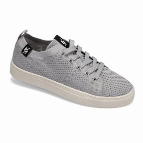 Rival Women's Ace Knit Light Grey Stability Heel Counter Airflow Vents