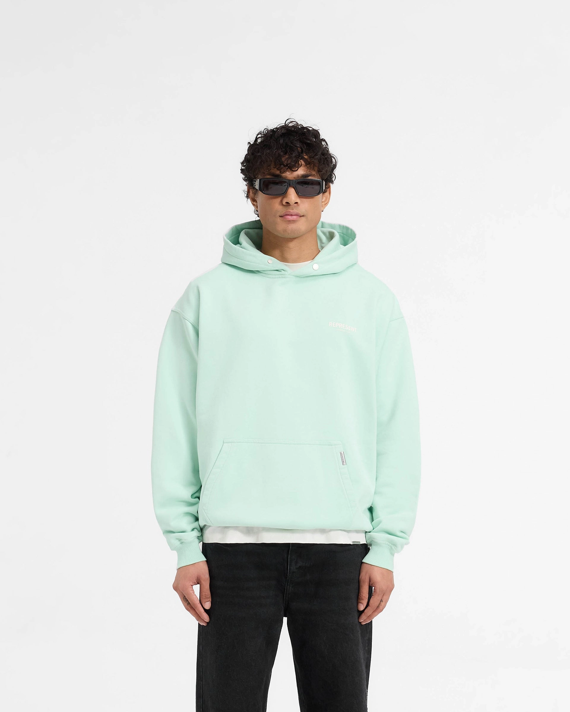 Beach Walk Outdoor Ready Fit Represent Owners Club Hoodie - Pistachio