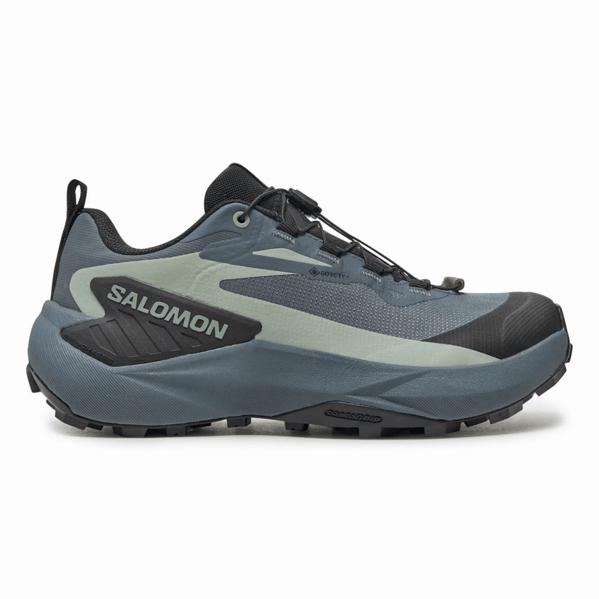 Compression Resistant Foam Salomon Women's Genesis Gore-Tex Turbulence/Black/Green Milieu