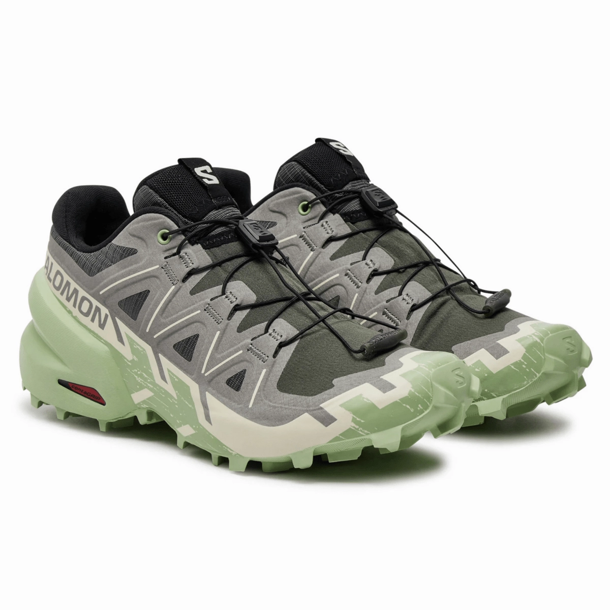 EverydayUse Breath Comfort Salomon Women's Speedcross 6 Castlerock/Vanilla Ice/Smoke Green