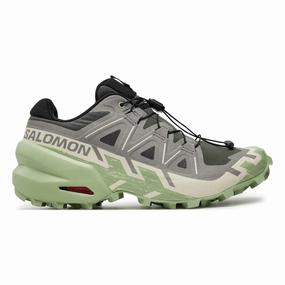 Adaptive Support Salomon Women's Speedcross 6 Castlerock/Vanilla Ice/Smoke Green