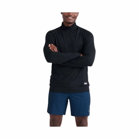 overalls SAXX Men's Multi Sport 2N1 7 Inch Shorts - Ikat Check Navy