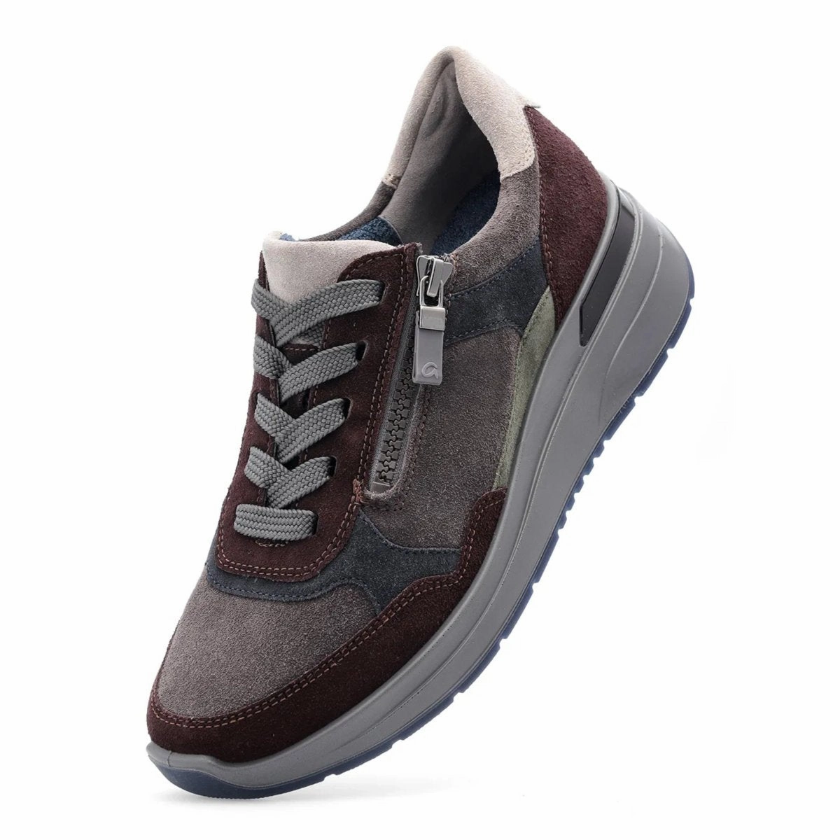 Ara Women's Gardenia Burgundy/Steel/Navy/Forest/Moon Suede Iconic shock absorption