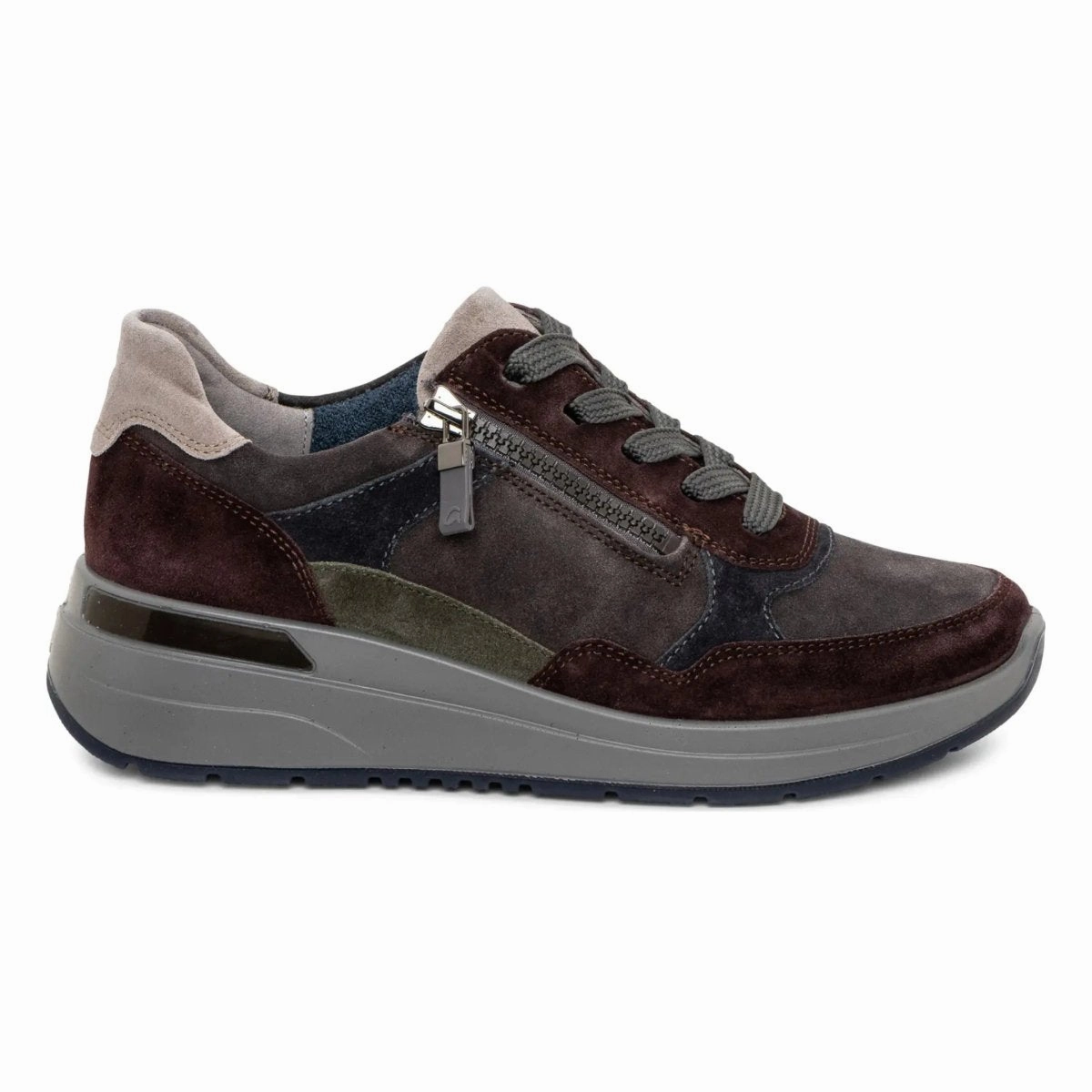 Sophisticated Comfort Ara Women's Gardenia Burgundy/Steel/Navy/Forest/Moon Suede