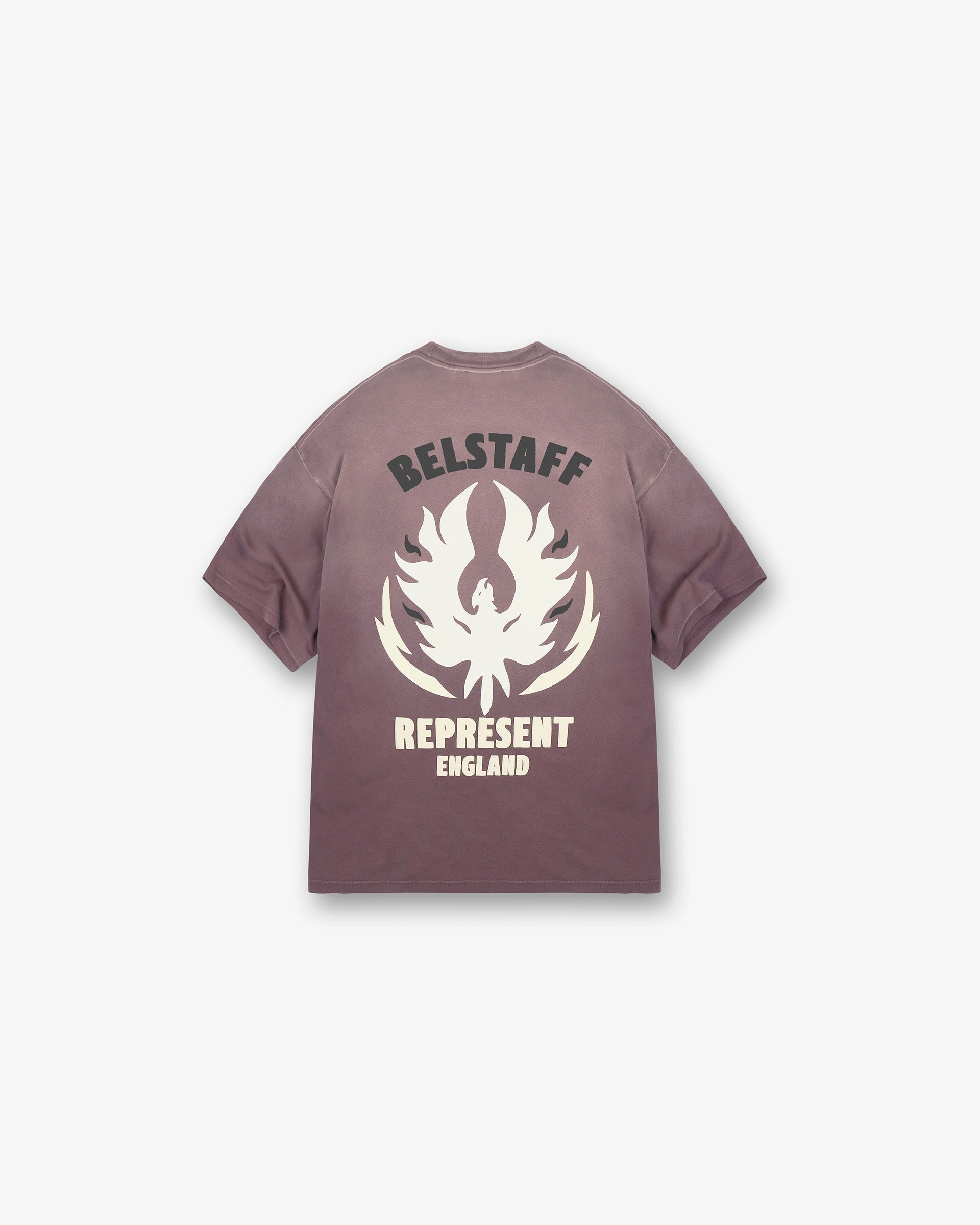 Breathable mesh Non-toxic Represent X Belstaff Flame Phoenix T-Shirt - Plum