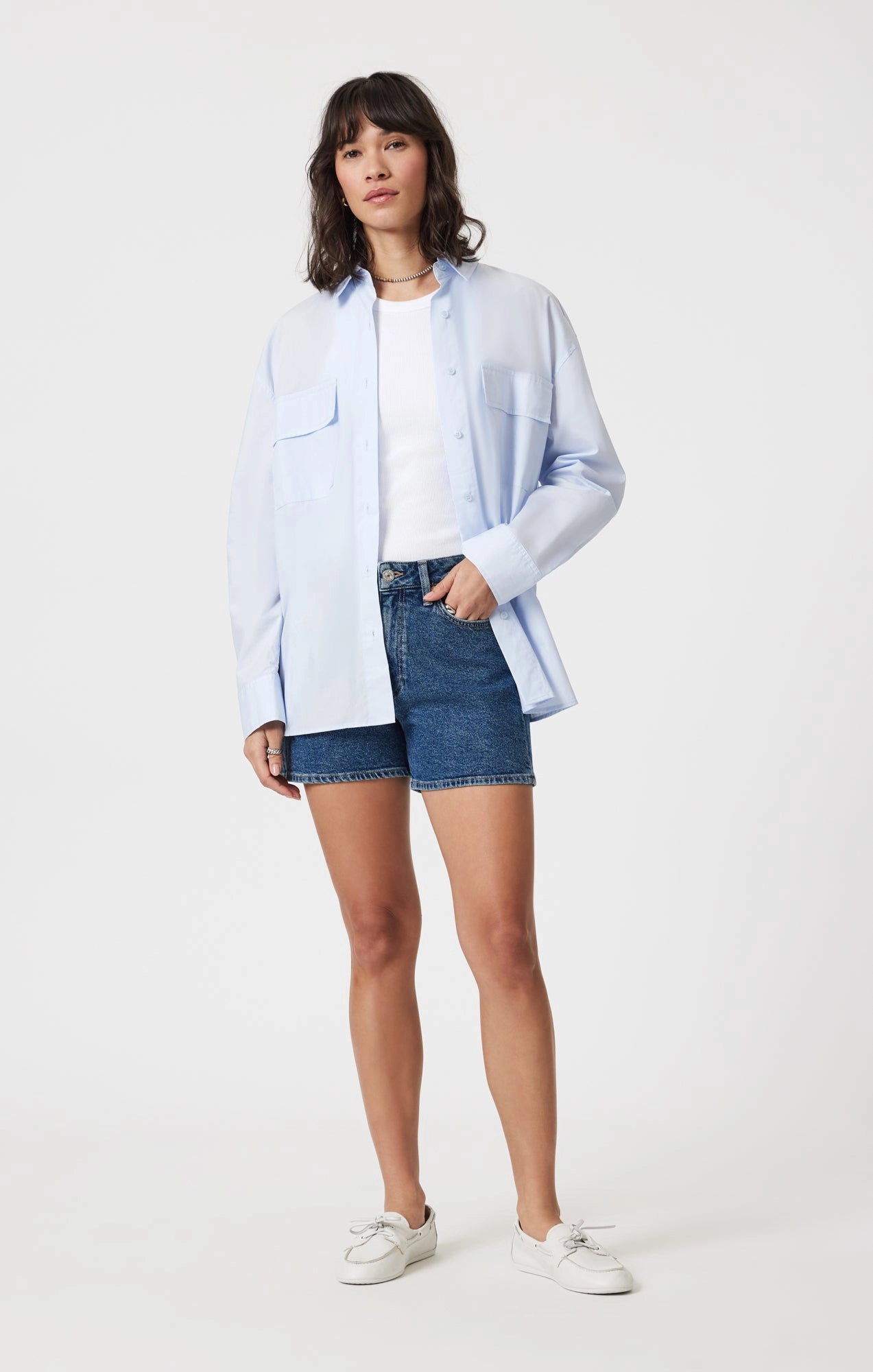 HEIDI SHORTS IN DARK SHADED 90's Organic Cotton