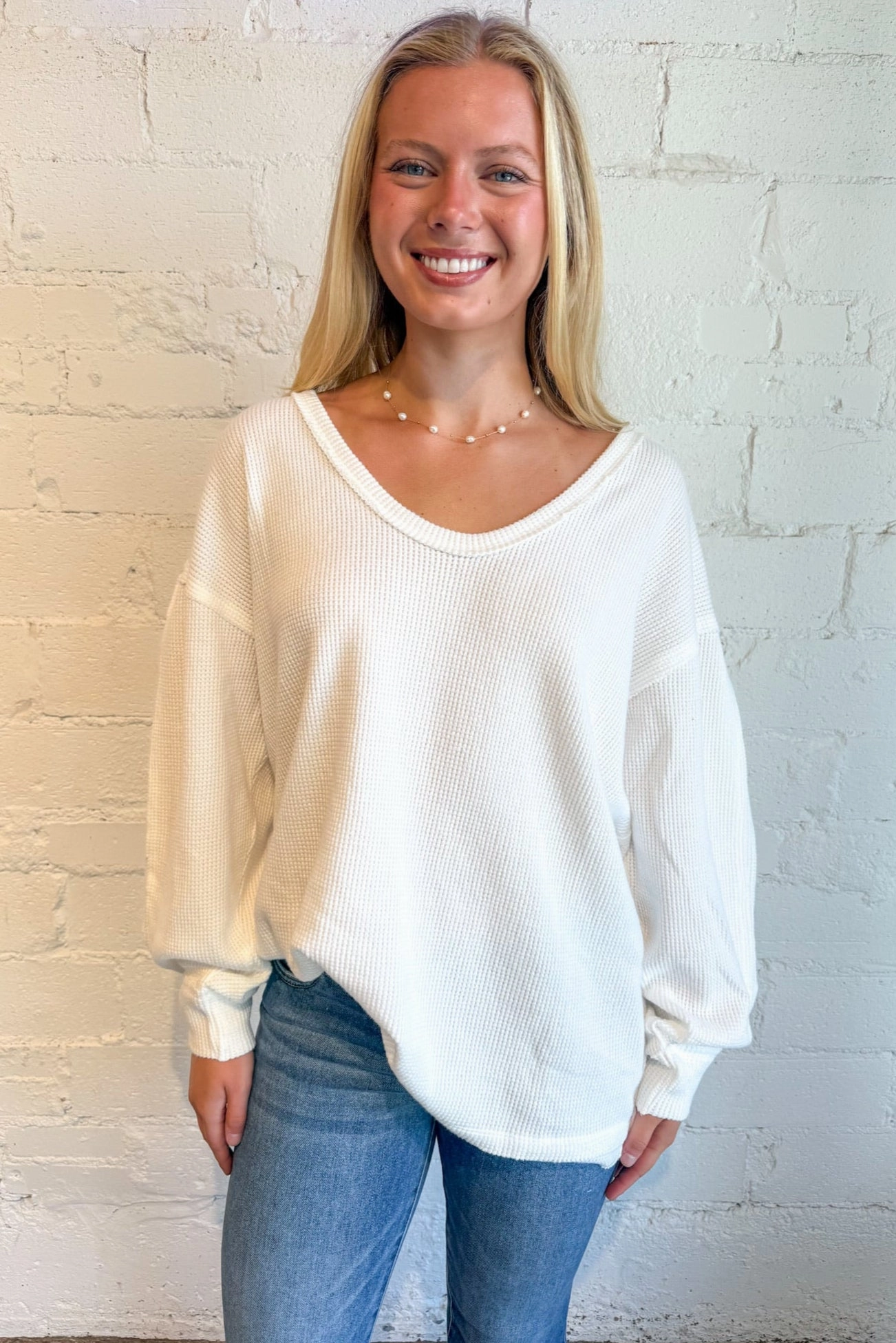 Free People Coast To Coast Thermal Elasticated Waistband