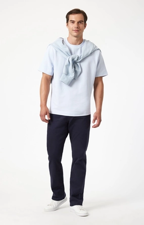 MATT RELAXED STRAIGHT LEG IN DARK NAVY CASUAL TWILL Easy Stretch Fit