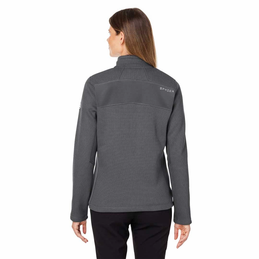 Spyder - Women's Constant Canyon Full Zip Jacket (S17937 PR) Bonded Hemline