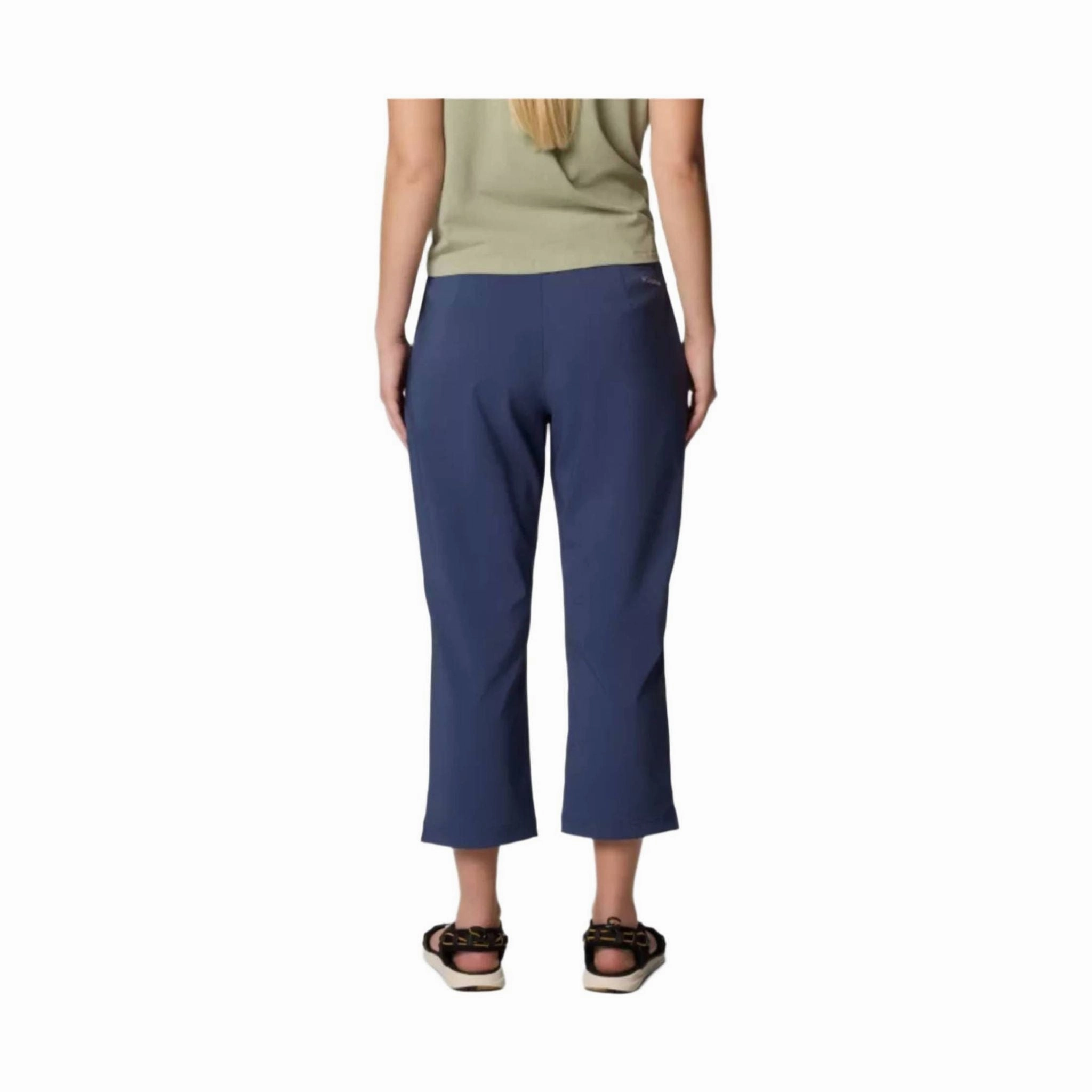 Columbia Women's All Seasons Capri Pants - Nocturnal Breathable Waistband Easy Fit