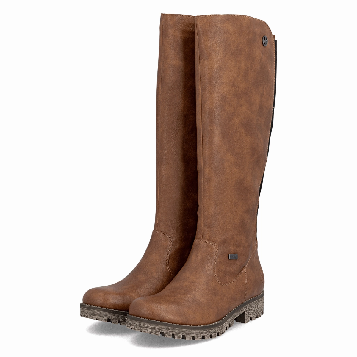 Padded Interior Backcountry Camper Urban Feel Rieker Women's 78554-24 Cognac Buckskin Leather