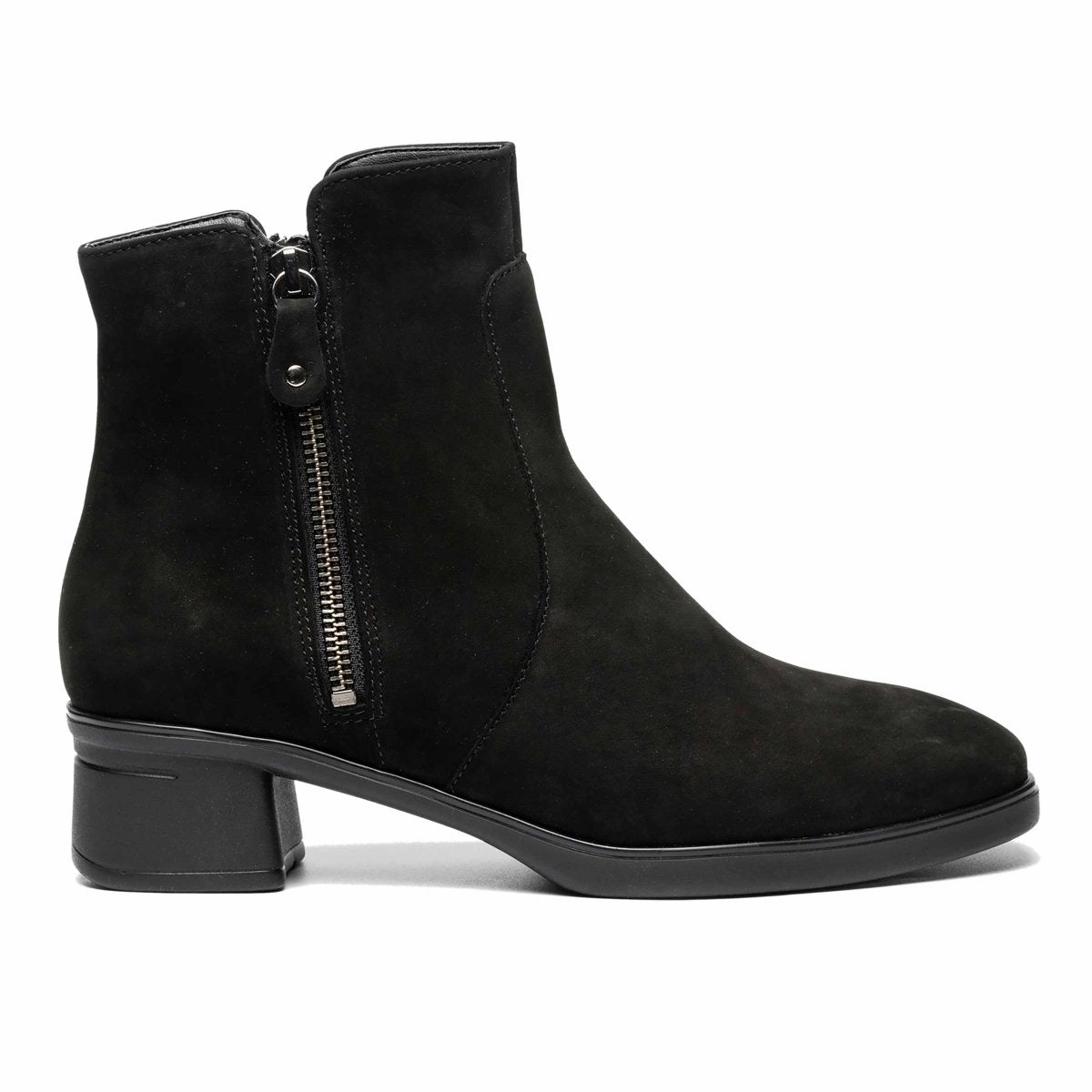 Flat Form Hartjes Women's Blues Boot Black Suede