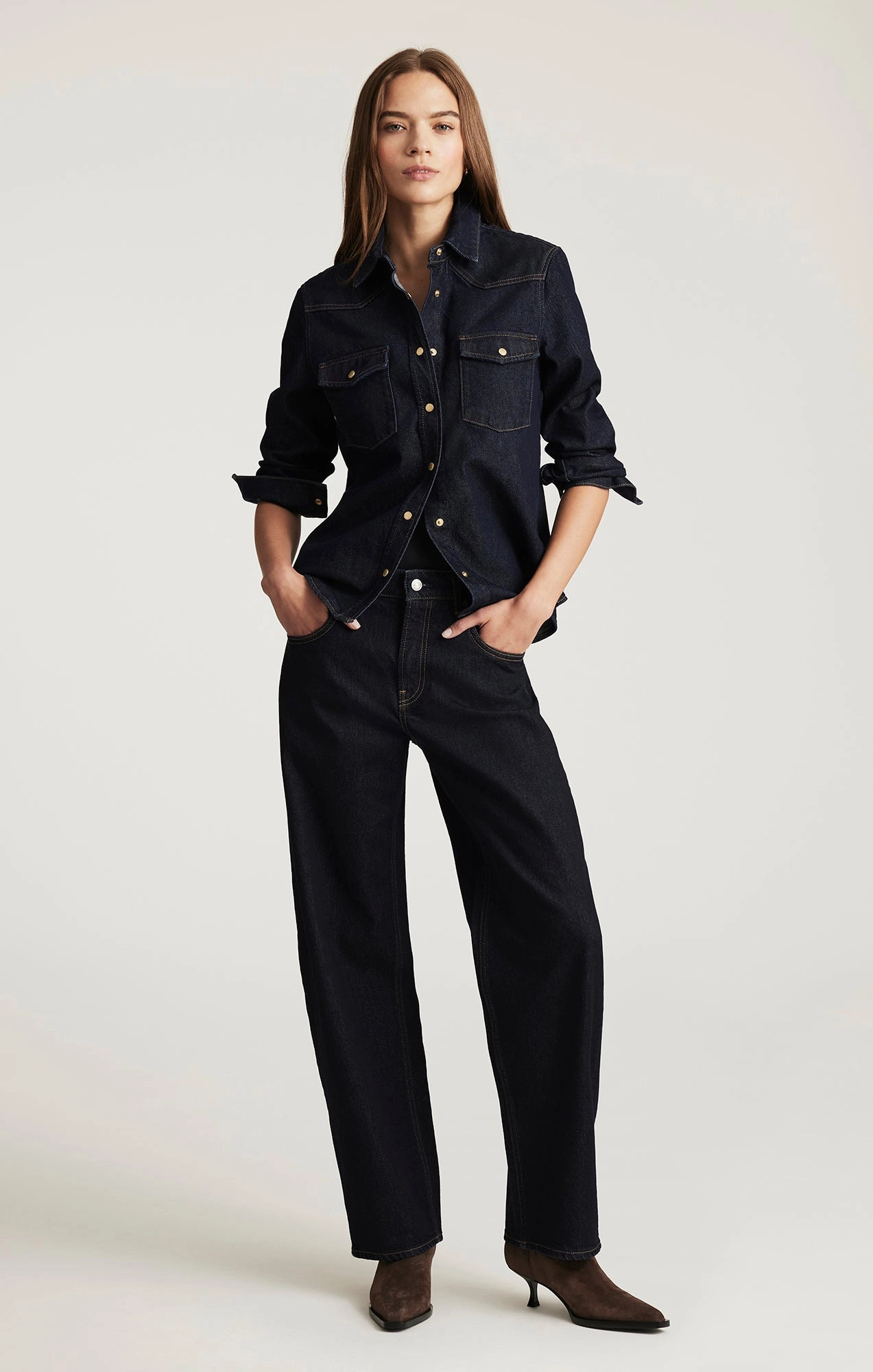 NICA BARREL IN RINSE CLASSIC BLUE Subtle design Everyday Wear