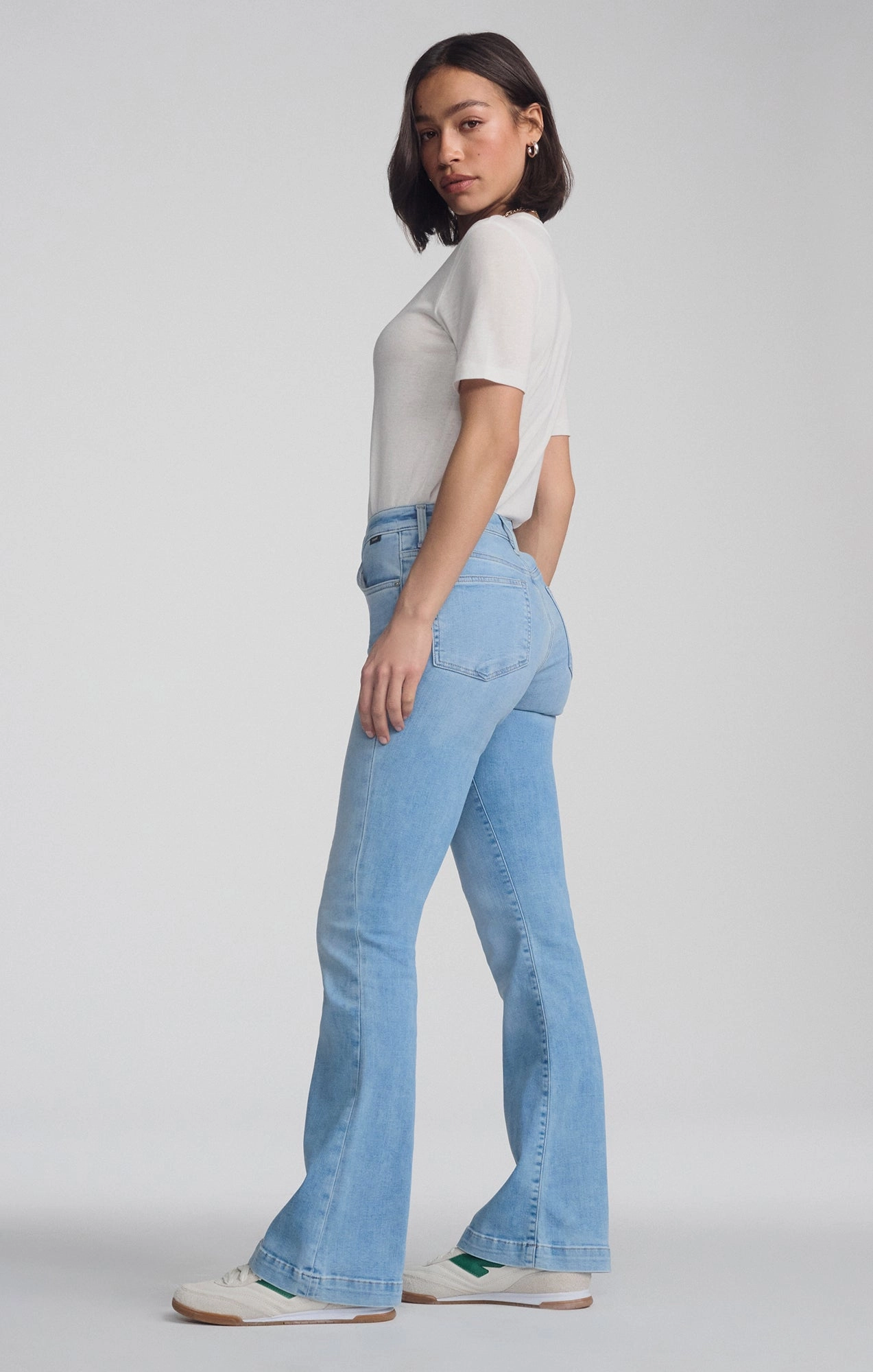 Casual Solution SYDNEY FLARE IN LIGHT BLUE FEATHER BLUE