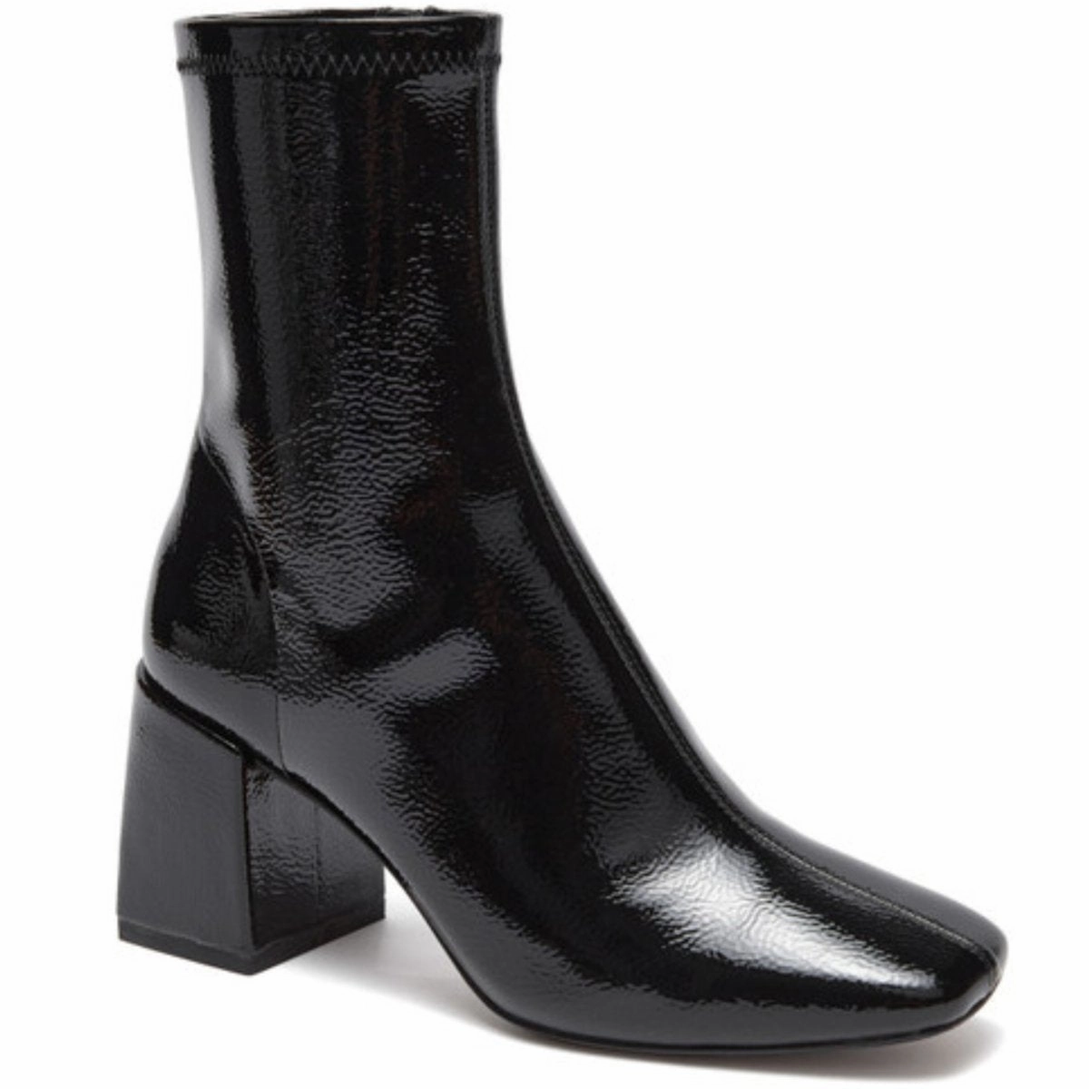 Water Guard Silent D Women's Carina Black Crinkle Patent