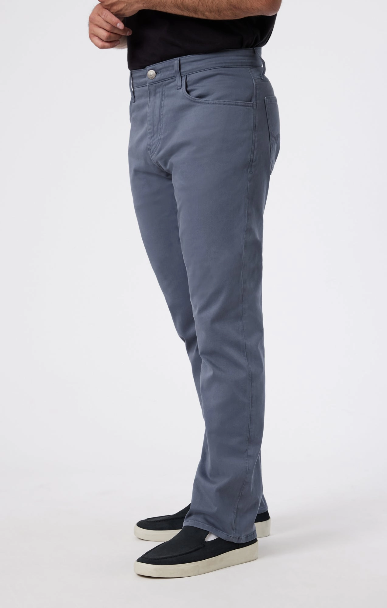 ZACH STRAIGHT LEG IN INDIGO CASUAL TWILL Slim Comfort Lightweight Fit
