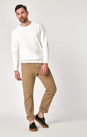 Formal Look MATT RELAXED STRAIGHT LEG IN BRITISH KHAKI TWILL