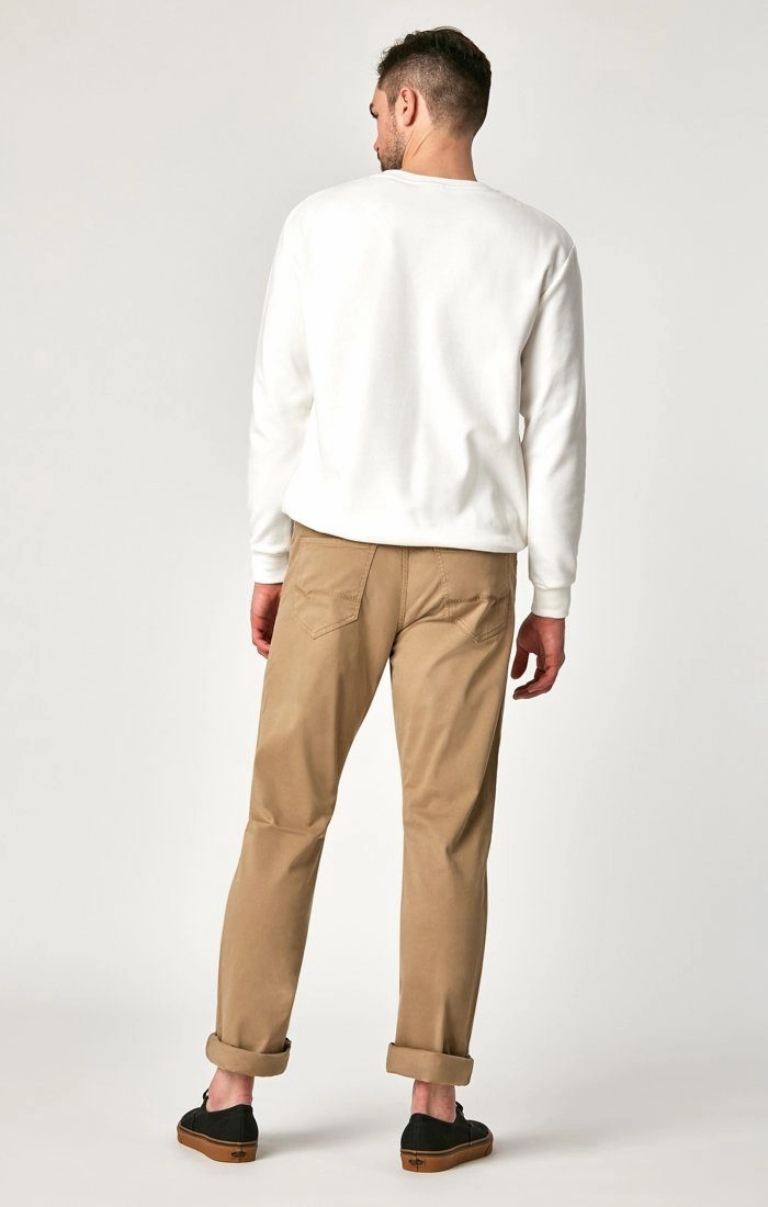 MATT RELAXED STRAIGHT LEG IN BRITISH KHAKI TWILL Sport Ready Street Utility
