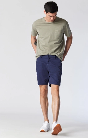 UV protection layer Sleepwear NOAH SHORTS IN DARK NAVY TWILL