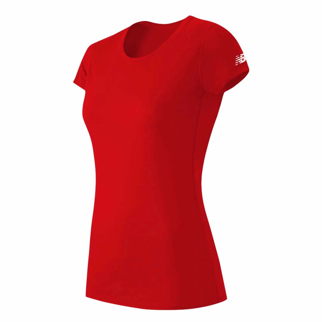 Tech Use Crisp Weather Fit New Balance - Women's Performance T-Shirt (WT81036P REP)