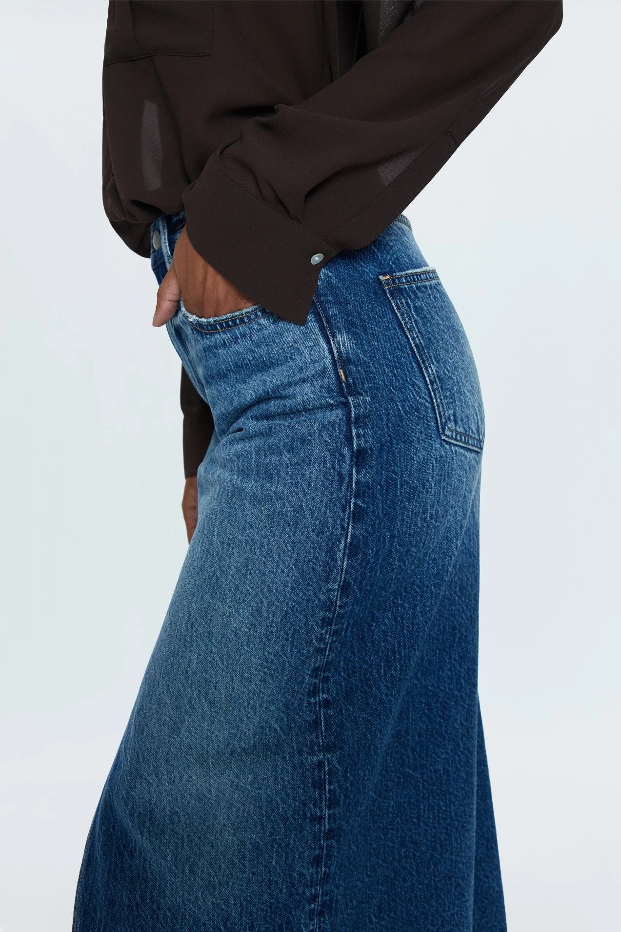 Layer Combo Tonal Layering Alice Midi Skirt - Fairfax