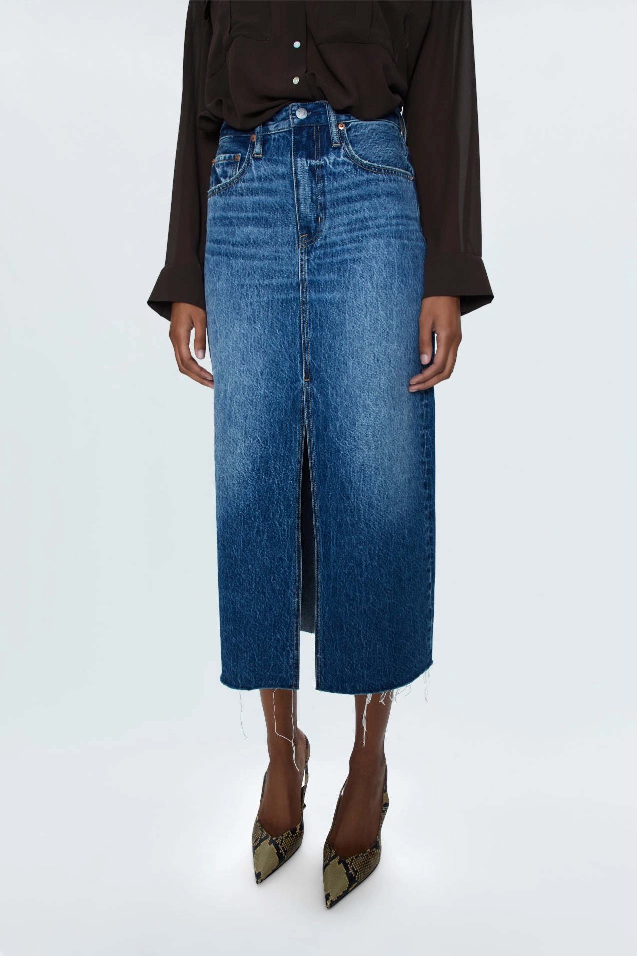 Polished Touch Alice Midi Skirt - Fairfax