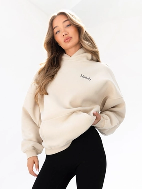 Sami Oversized Hoodie - Bone Comfy Design Fit Nordic style