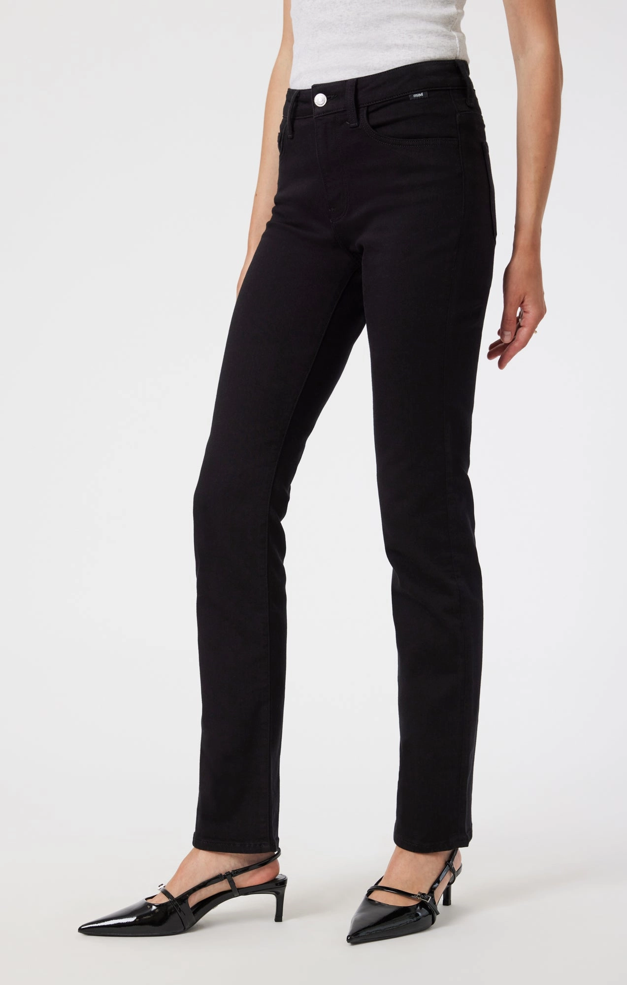 Cool And Clean KENDRA STRAIGHT LEG IN BLACK FEATHER BLUE