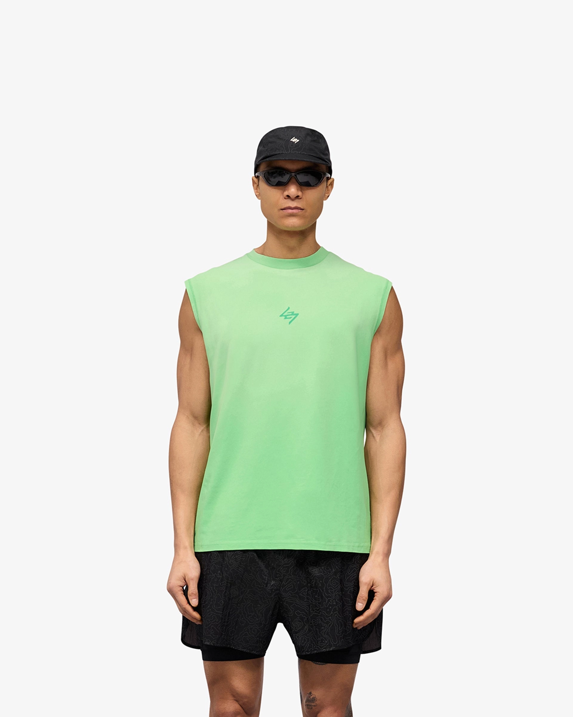 Street Trendy 247 Motion Oversized Tank - Speed Green