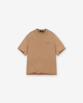 Slub T-Shirt - Walnut Sporty and Stylish