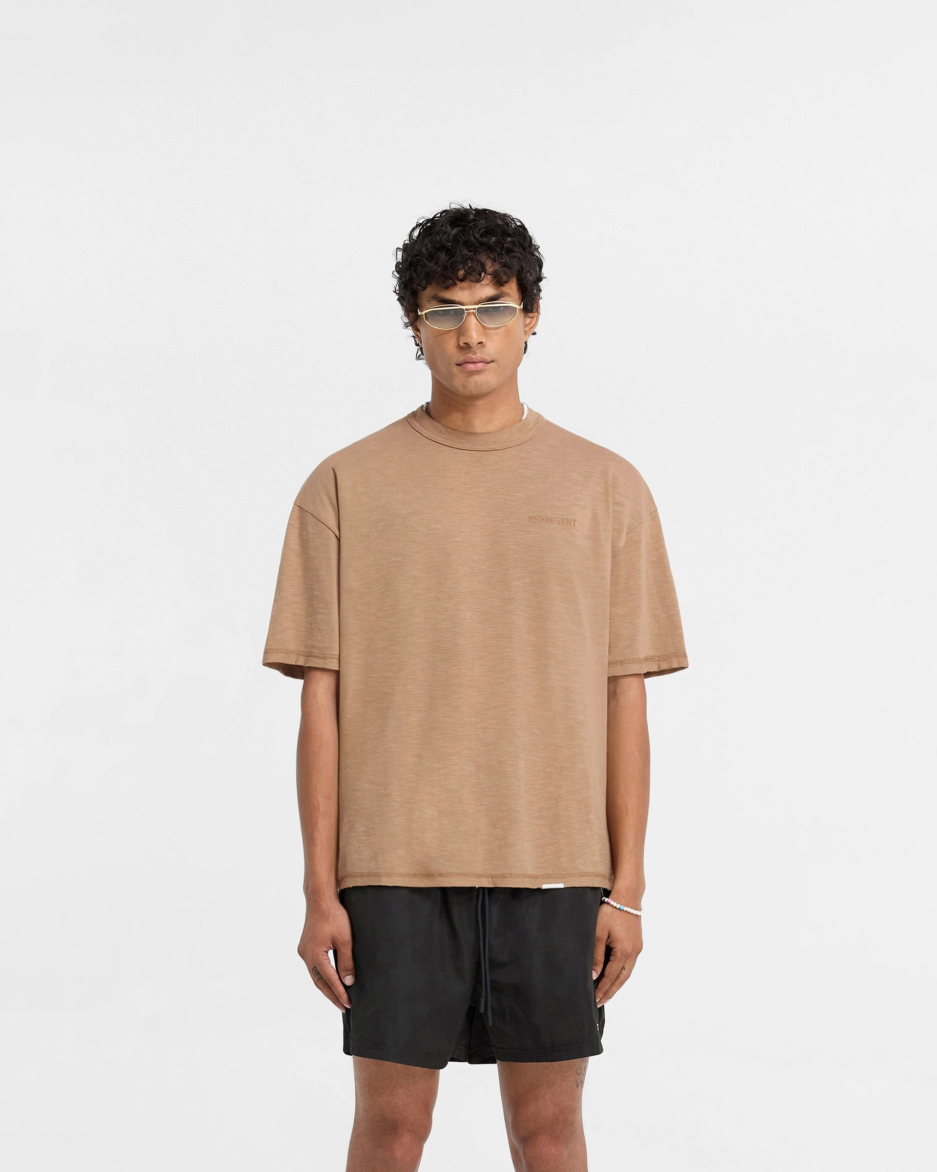 Slub T-Shirt - Walnut AllWeatherComfort