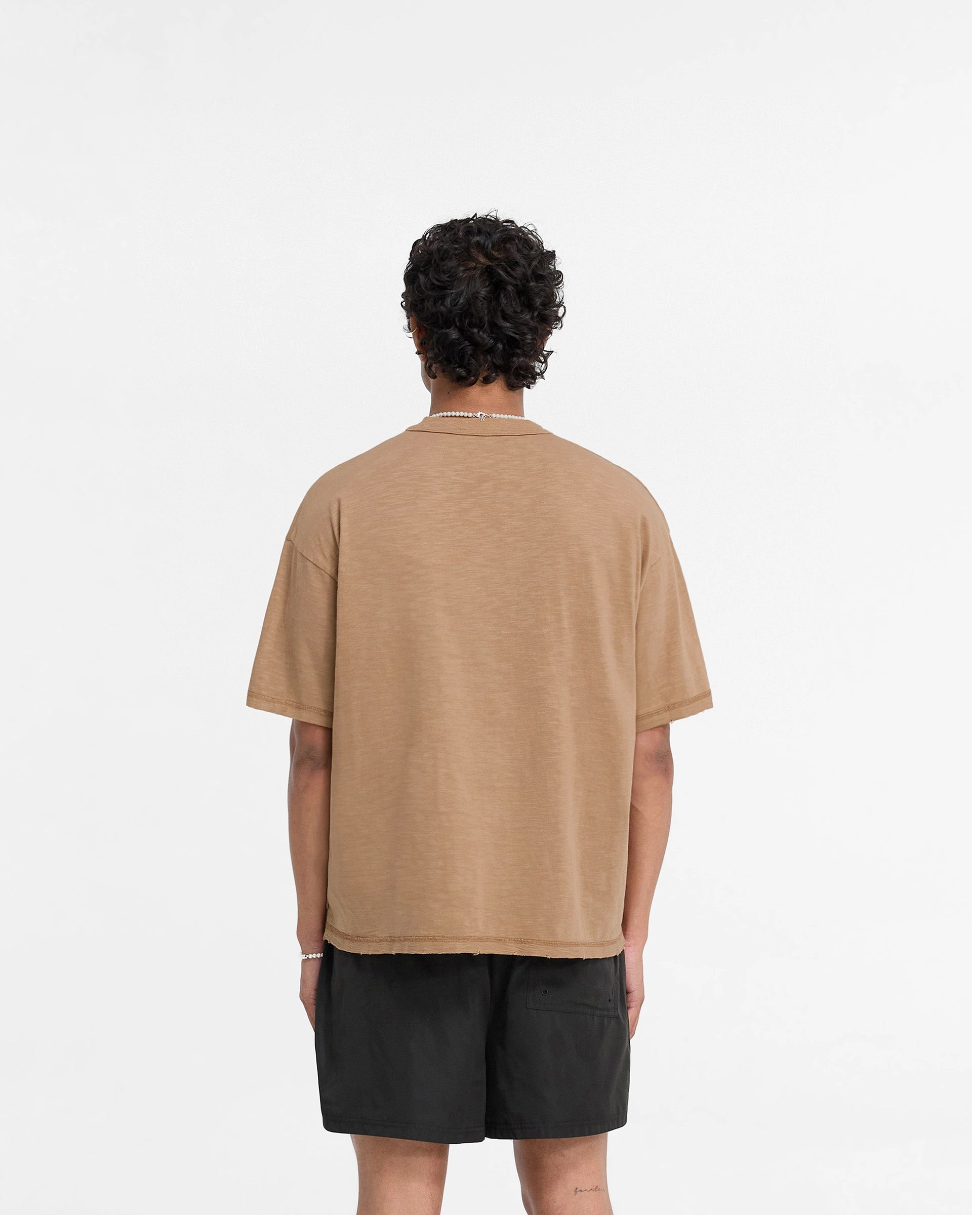 Slub T-Shirt - Walnut Kids playfulness