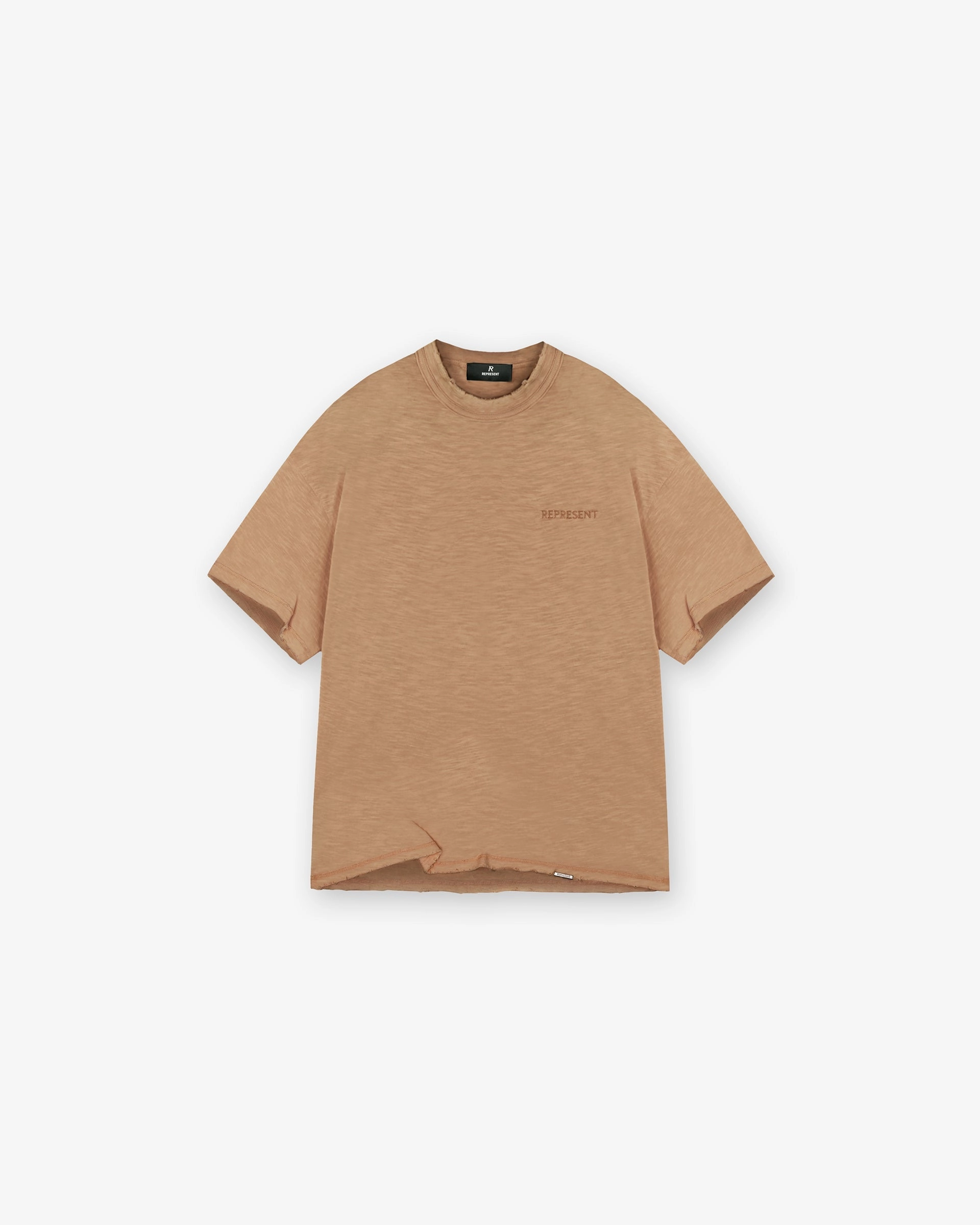 Slub T-Shirt - Walnut Sporty and Stylish