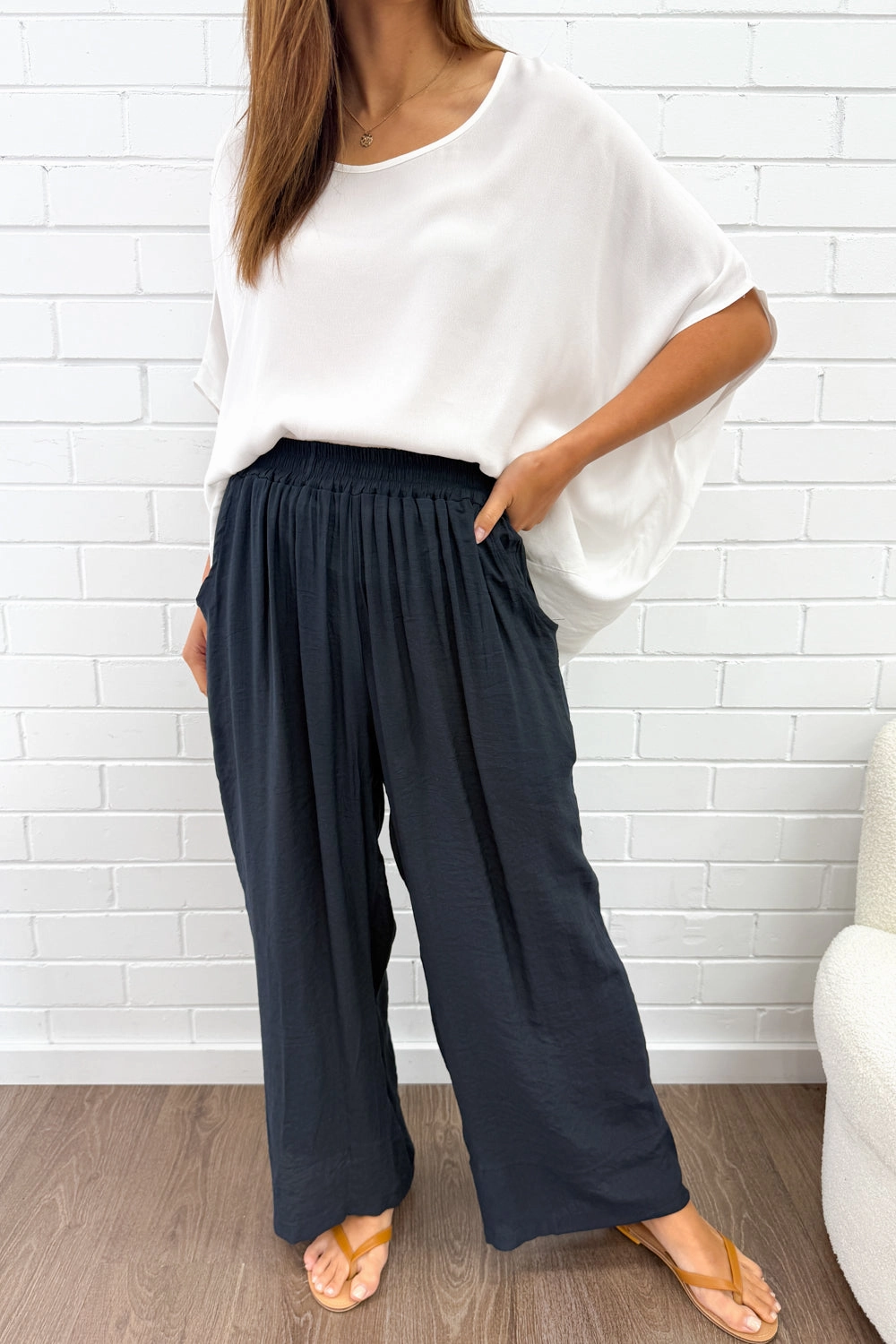 Tibet Pants - Navy Slim Stretch On The Move