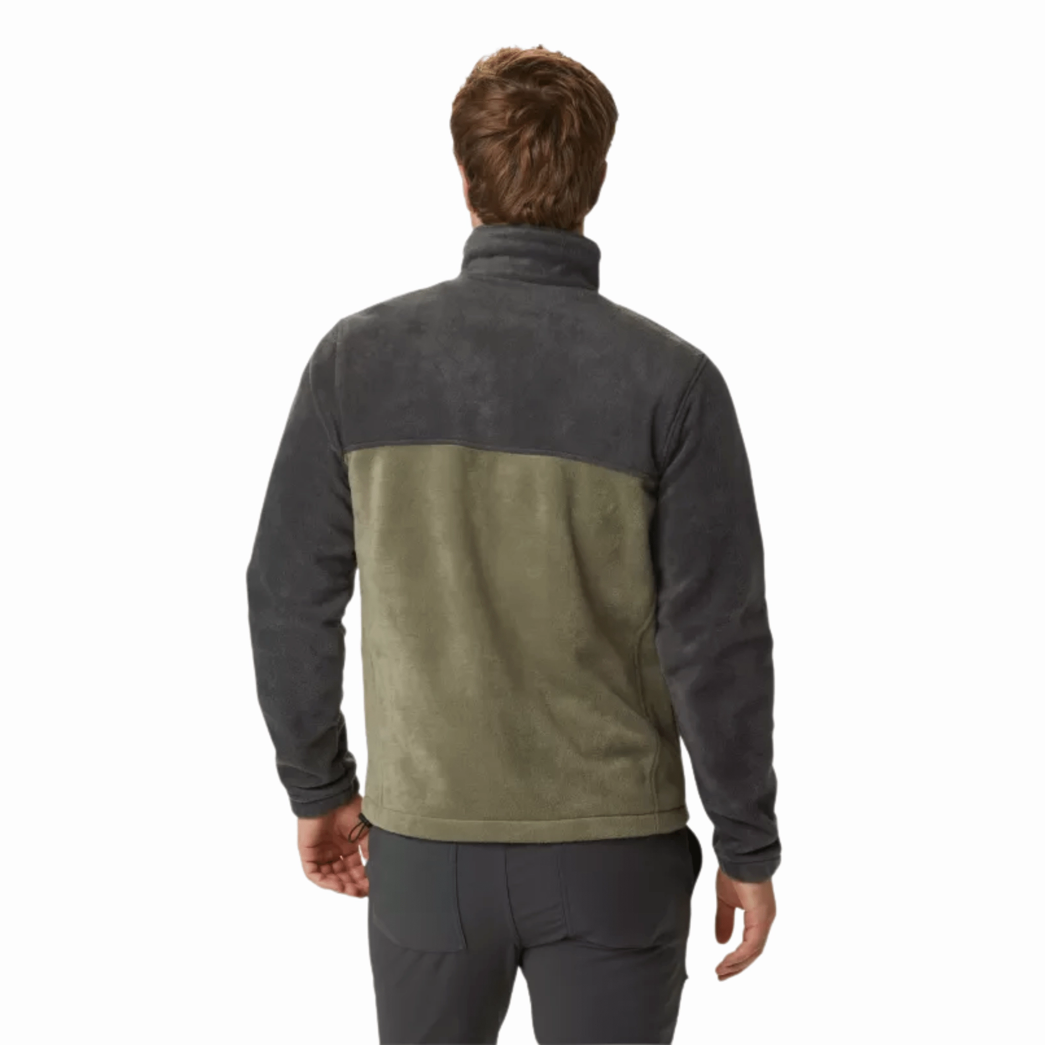 Effortless casual Smart Form Columbia Men's Steens Mountain Full Zip 2.0 - Shark/Stone Green