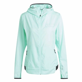adidas - Women's Terrex Xperior Windweave Jacket (HZ5317) Effortless Look Heavyweight Fabric