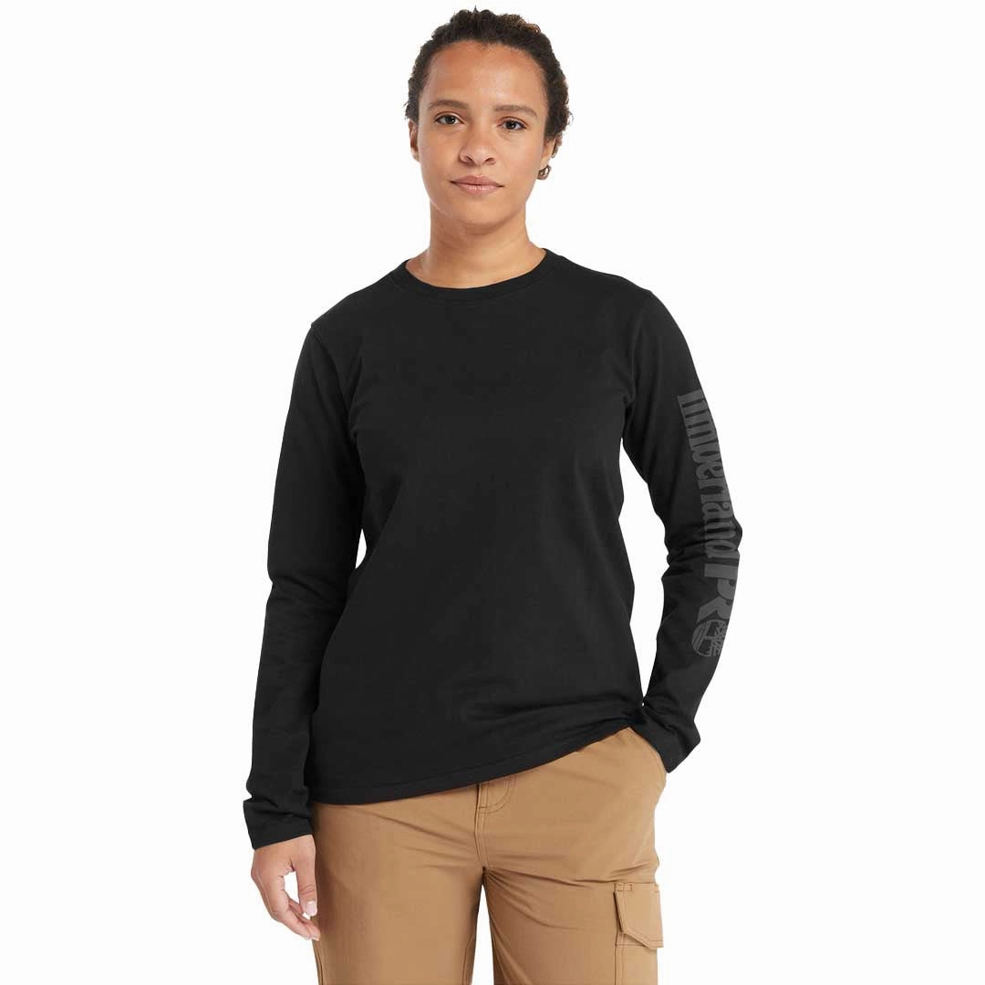 Aramid Fiber Blend Timberland Pro - Women's Cotton Core Long Sleeve T-Shirt (TB0A6D8J001)