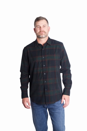 Smooth Feel Holme Plaid Shirt Waffle Weave Premium Option