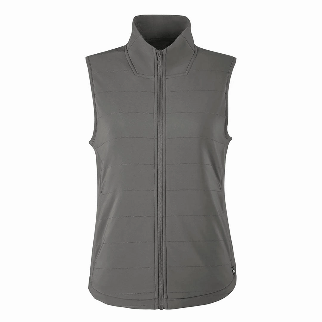 Spyder - Women's Transit Vest (S17029 PR) High Collar Options Moisture Wicking Fabric