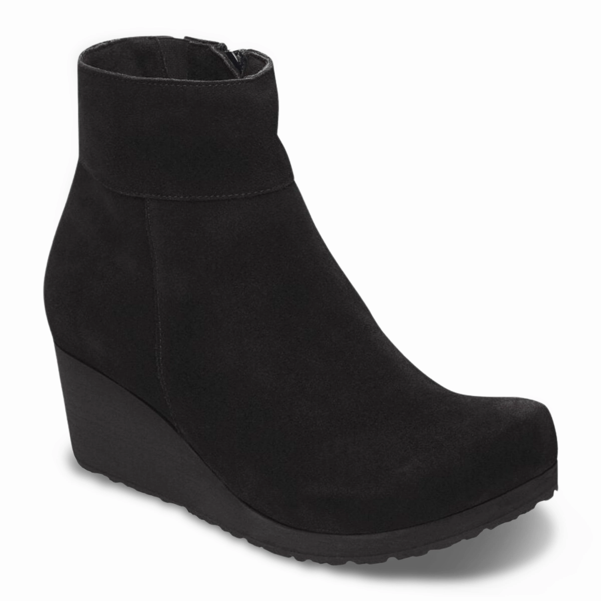 Birkenstock Women's Ebba Black Suede Stable Support Mountain Hike Rugged Built Mountain Climber